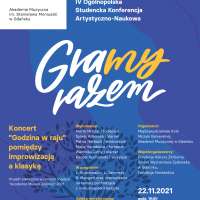 Plakat wydarzenia Gramy Razem