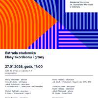 Plakat do wydarzenia zawierający skrócone dane ze strony internetowej