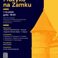 Plakat do wydarzenia zawierający skrócone dane z treści strony wydarzenia