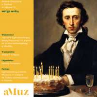 Plakat wydarzenia Koncert z okazji urodzin Fryderyka Chopina