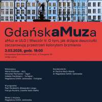 Plakat do wydarzenia zawierający skrócone dane ze strony internetowej