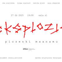 Plakat wydarzenia Eksplozja - koncert utworów z repertuaru zespołu Maanam