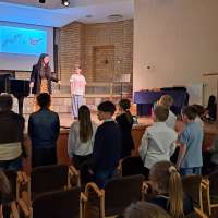 Obrazek z galerii nr 11 wydarzenia 'Konkurs na najlepiej przeprowadzoną audycję szkolną 2025'