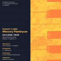 Plakat wydarzenia Koncert z cyklu \