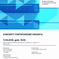 Plakat do wydarzenia zawierający skrócone dane ze strony internetowej