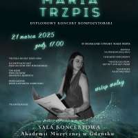 Plakat wydarzenia Koncert kompozytorski Marii Trzpis