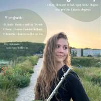 Plakat wydarzenia Recital dyplomowy Wiktorii Kawczyńskiej - flet (studia I st.)