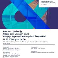 Plakat zawierający skrót wydarzenia