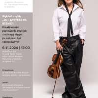 Plakat wydarzenia Wykład z cyklu „JA - ARTYSTA NA SCENIE”: Kreatywność planowania, czyli jak z odwagą sięgać po sukces i być szczęśliwym?  