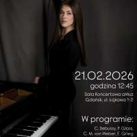 Plakat do wydarzenia zawierający skrócone dane ze strony internetowej 