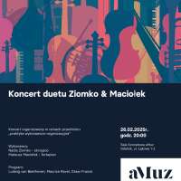 Plakat wydarzenia Koncert duetu Ziomko & Maciołek