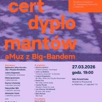 Plakat do wydarzenia zawierający skrócone dane ze strony internetowej