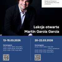 Plakat do wydarzenia zawierający dane ze strony internetowej