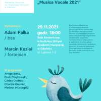 Plakat wydarzenia Musica Vocale 2021