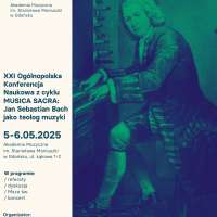 Plakat wydarzenia  XXI Ogólnopolska Konferencja Naukowa z cyklu \