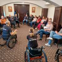 Obrazek z galerii nr 1 wydarzenia 'Rozpoczęcie szkoleń w ramach projektu „aMuz dla wszystkich – poprawa dostępności studiów muzycznych dla osób z niepełnosprawnościami”'