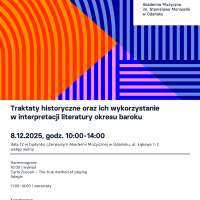 Plakat wydarzenia Traktaty historyczne oraz ich wykorzystanie w interpretacji literatury okresu baroku