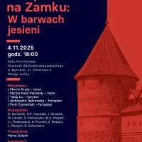 Plakat do wydarzenia zawierający skrócone dane ze strony internetowej