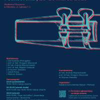 Plakat do wydarzenia zawierający skrócone dane ze strony internetowej