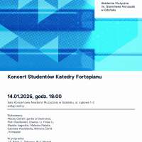 Plakat do wydarzenia zawierający skrócone dane ze strony internetowej