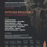 Obrazek z galerii nr 3 wydarzenia 'Laureaci III Międzynarodowego Konkursu „MUZYCZNE ORŁY” 2022'