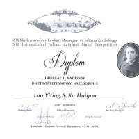 Obrazek z galerii nr 1 wydarzenia 'Studenci aMuz laureatami XIX Międzynarodowego Konkursu Muzycznego im. Juliusza Zarębskiego'