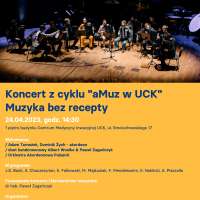 Plakat wydarzenia Koncert z cyklu \
