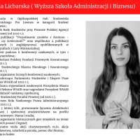 Julia Licbarska / Wyższa Szkoła Administracji i Biznesu w Gdyni
