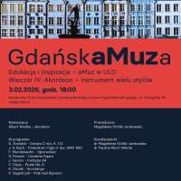 Plakat do wydarzenia zawierający skrócone dane ze strony internetowej