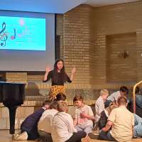 Obrazek z galerii nr 13 wydarzenia 'Konkurs na najlepiej przeprowadzoną audycję szkolną 2025'