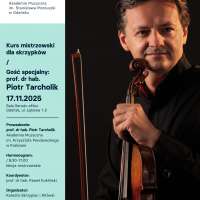 Plakat do wydarzenia zawierający skrócone dane ze strony internetowej