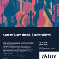 Plakat wydarzenia Koncert klasy altówki i kameralistyki