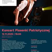 Plakat do wydarzenia zawierający skrócone dane ze strony internetowej