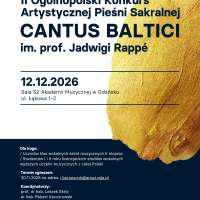Plakat zawiera skrócone informacje dot. wydarzenia
