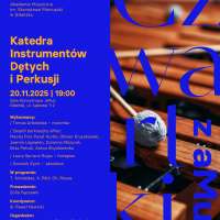 Plakat do wydarzenia zawierający skrócone dane ze strony internetowej