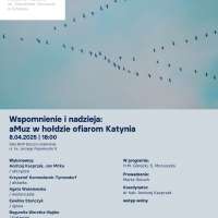 Plakat wydarzenia Wspomnienie i nadzieja: aMuz w hołdzie ofiarom Katynia