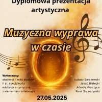 Plakat wydarzenia Dyplomowa prezentacja artystyczna \