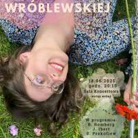 Plakat wydarzenia II Recital dyplomowy Jagody Wróblewskiej - flet (studia II st.)