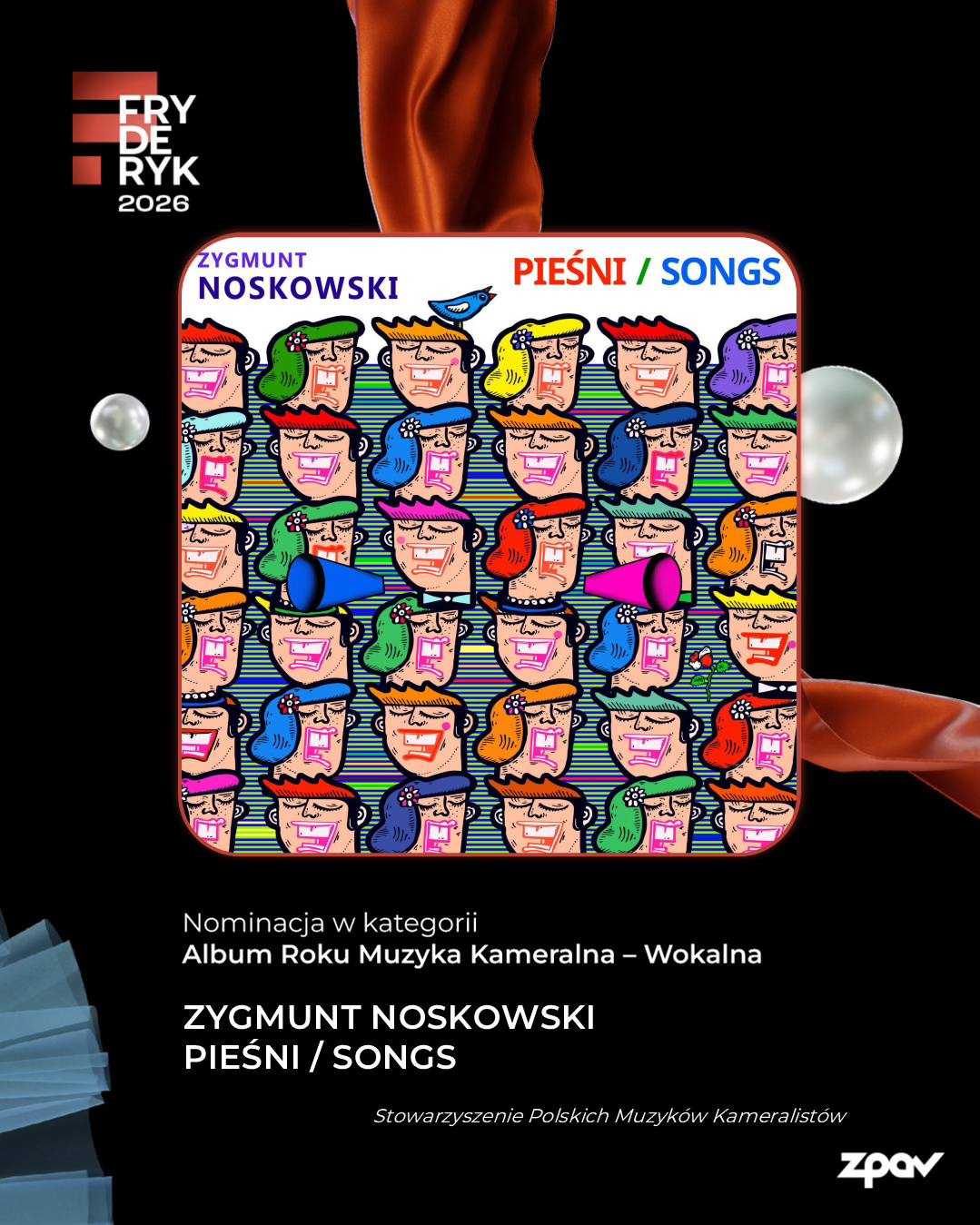 Okładka Zygmunt Noskowski Pieśni / sonks