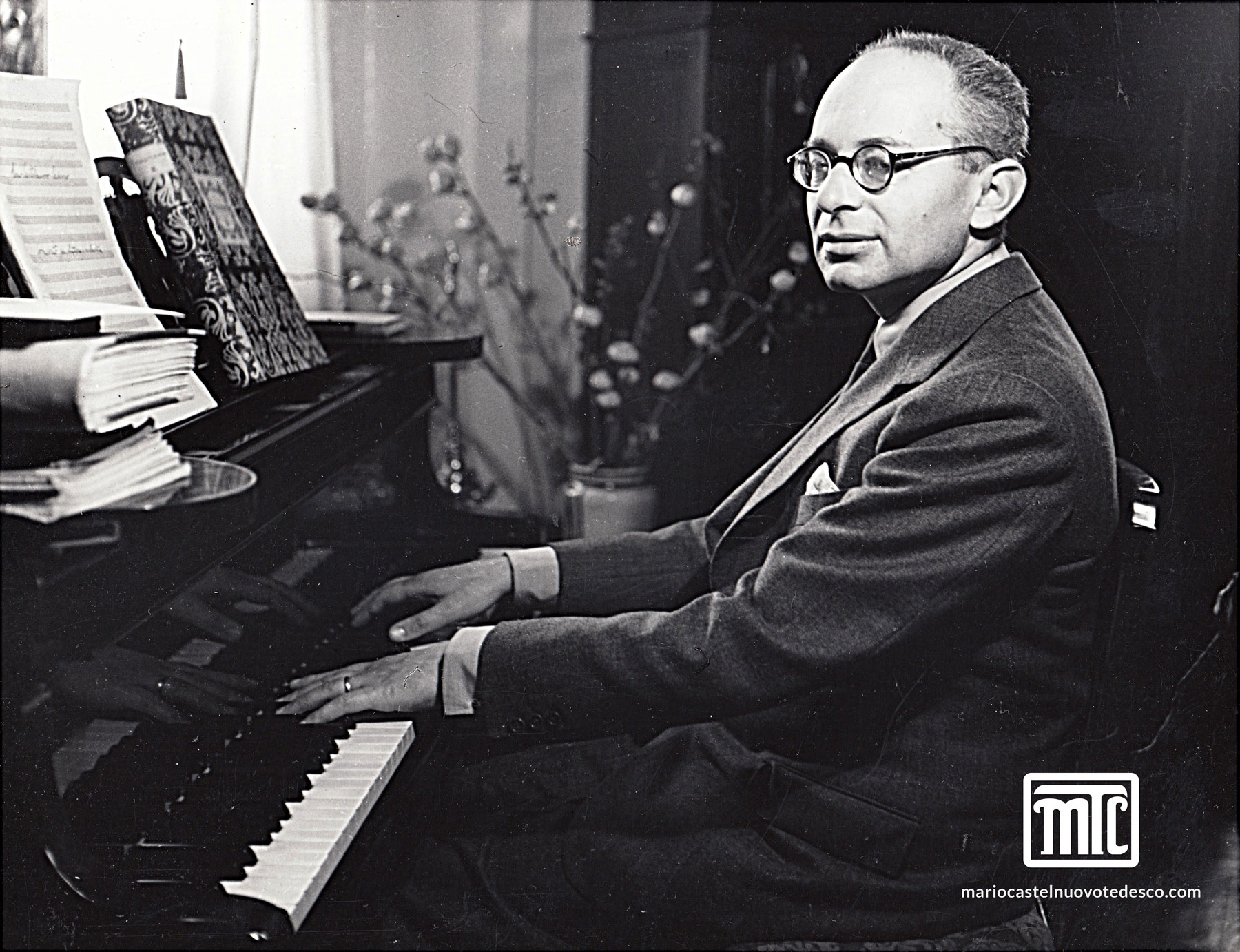 Fotografia Mario Castelnuovo-Tedesco