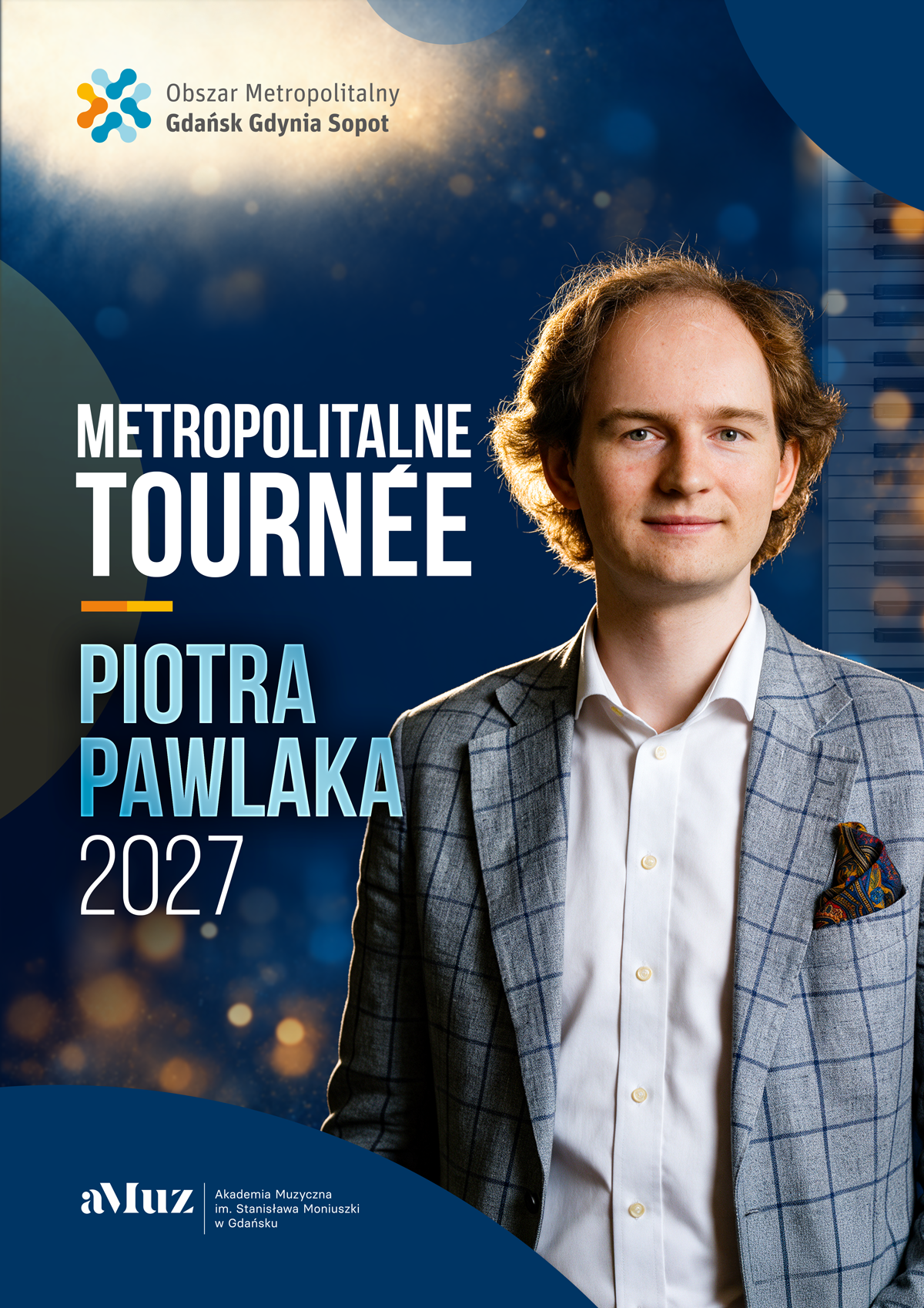 Plakat dot. tournee Piotra Pawlaka